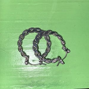 FAKE Silver Earrings